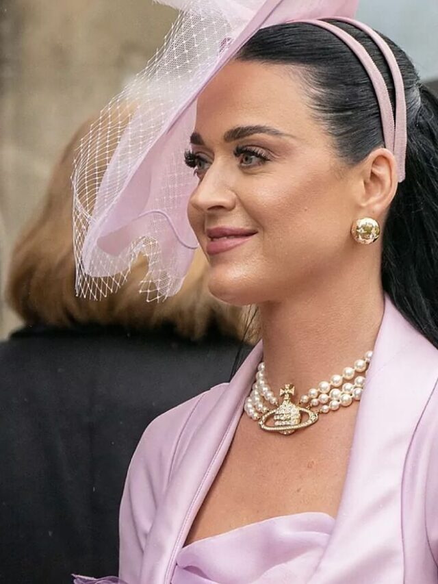 Katy Perry comments your viral seat-finding moment at King Charles III's coronation.